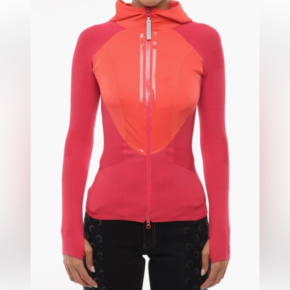 STELLA MCCARTNEY
ADIDAS CHAMARRA EKNIT HOODIE SWEATSHIRT WITH ZIP size small - Picture 1 of 9